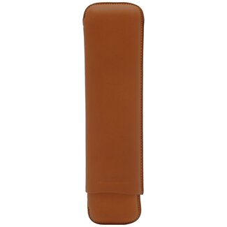 Martin Wess Martin Wess Cigar Case Smooth Natural Leather 2 Churchills