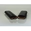 Martin Wess Martin Wess Cigar Case Smooth Black Leather 2 Churchills