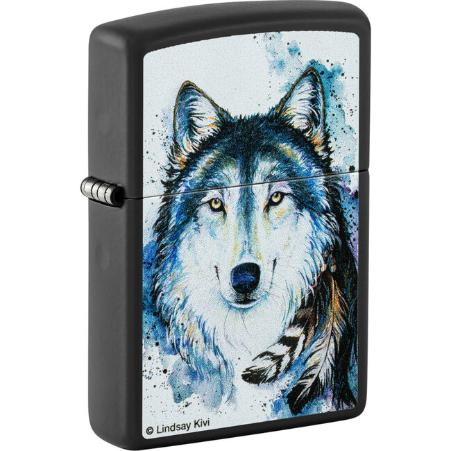 Aansteker Zippo Lindsay Kivi Wolf