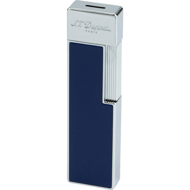 S.T. Dupont Lighter S.T. Dupont Twiggy Blue Lacquer Chrome