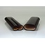Martin Wess Sigarenetui Smooth Brown Leather 2 Churchills