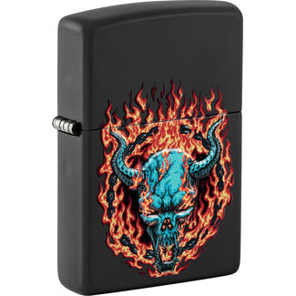 Zippo Aansteker Zippo 3D Print Burning Devil