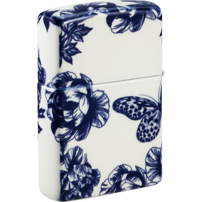Lighter Zippo Floral Skulls