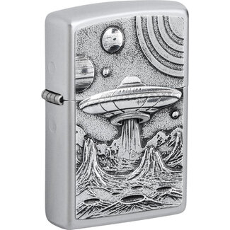 Zippo Lighter Zippo Alien Life UFO Emblem