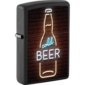 Zippo Aansteker Zippo 3D Print Cold Beer Sign