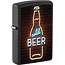 Zippo Lighter Zippo 3D Print Cold Beer Sign