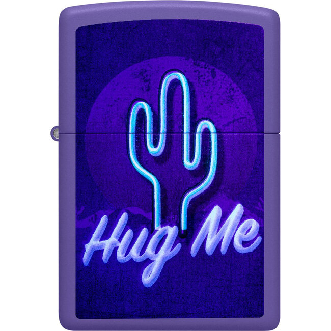 Aansteker Zippo Retro Cactus Hug Me Glow in the dark