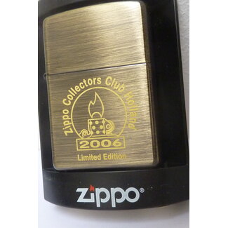 Zippo Aansteker Zippo Collectors Club Holland 2006
