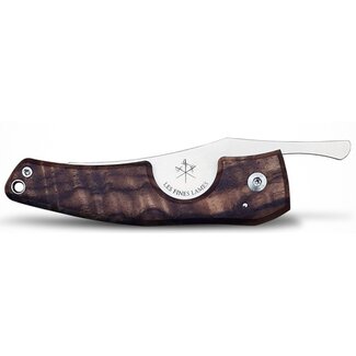 Les Fines Lames Cigar Knife Les Fines Lames Le Petit Gunstock Walnut Burl