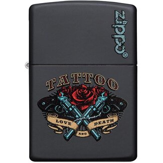 Zippo Aansteker Zippo Tattoo Love and Death