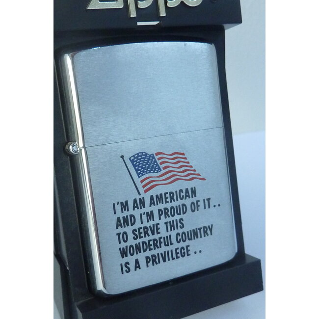 Zippo Lighter Zippo Proud American (NOS)