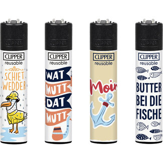 Clipper Set of 4 Clipper Lighters Nordisch