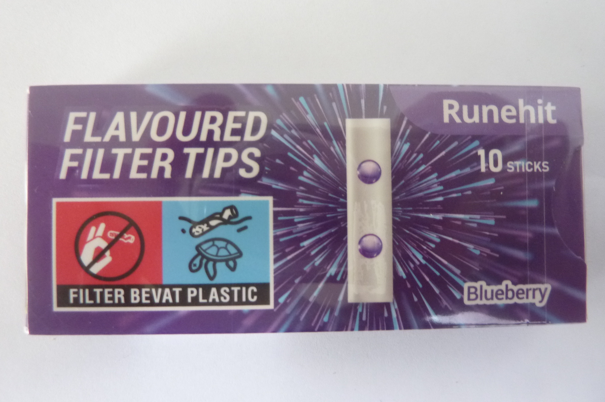Runehit Flavoured Filter Tips Blueberry Haddocks