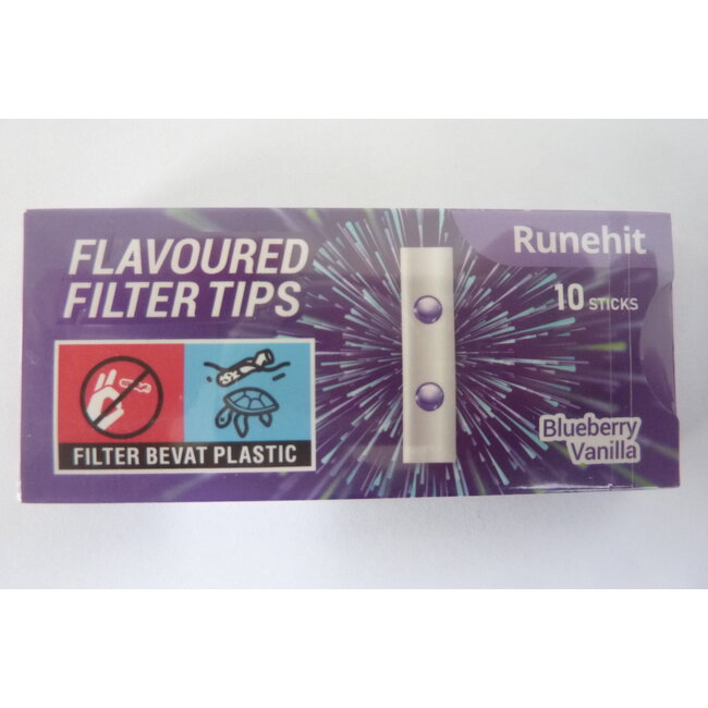 Runehit Flavoured Filter Tips Blueberry Vanilla