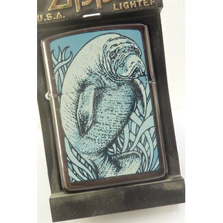 Zippo Lighter Zippo Barrett-Smythe Collection Manatee (NOS)