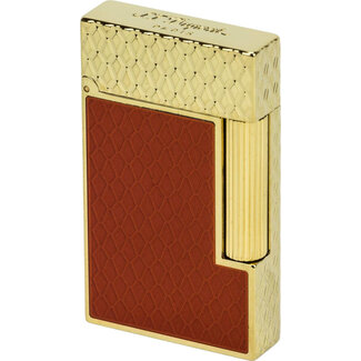 S.T. Dupont Lighter S.T. Dupont Ligne 2 Dragon Burgundy Yellow Gold