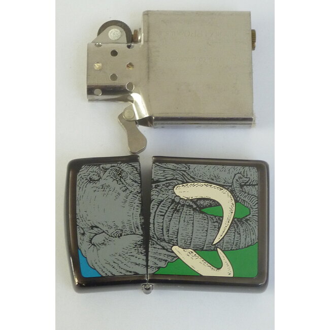 Aansteker Zippo Barrett-Smythe Collection Elephant (NOS)