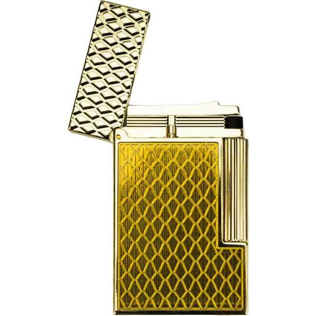 Aansteker S.T. Dupont Ligne 2 Dragon Honey Yellow Gold