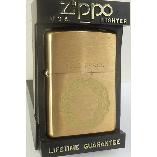 Zippo Lighter Zippo Collectors Club Holland 2001