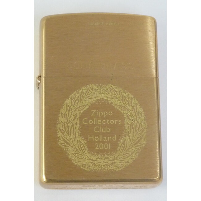 Aansteker Zippo Collectors Club Holland 2001