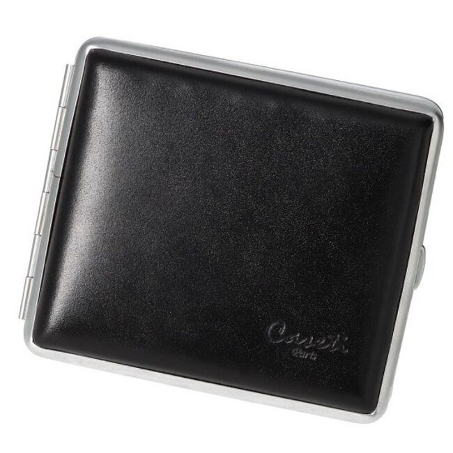 Caseti Cigarette Case Leather Black