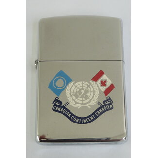 Zippo Lighter Zippo Canadian Contingent United Nations Haiti