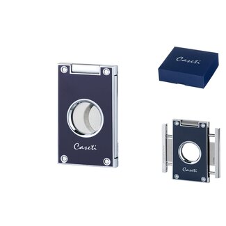 Caseti Cigar Cutter Caseti Cutter Two Blades Blue
