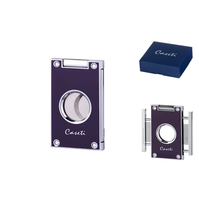 Sigarenknipper Caseti Cutter Two Blades Purple