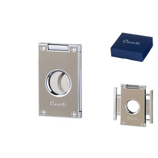 Caseti Cigar Cutter Caseti Cutter Two Blades Grey