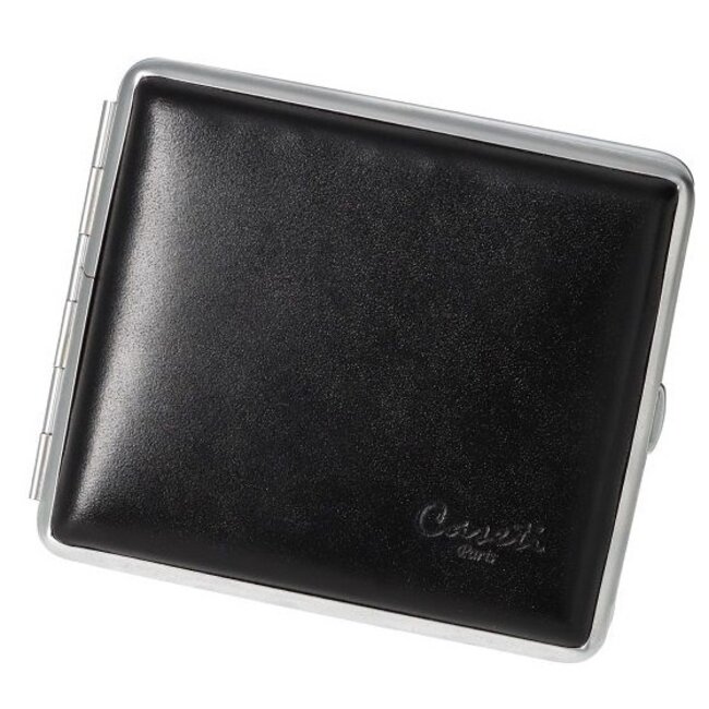 Cigarette Case Leather Black