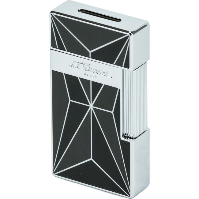 Aansteker S.T. Dupont Biggy Fire X Black/Chrome