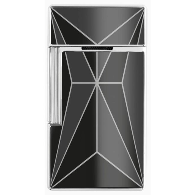 Aansteker S.T. Dupont Biggy Fire X Black/Chrome