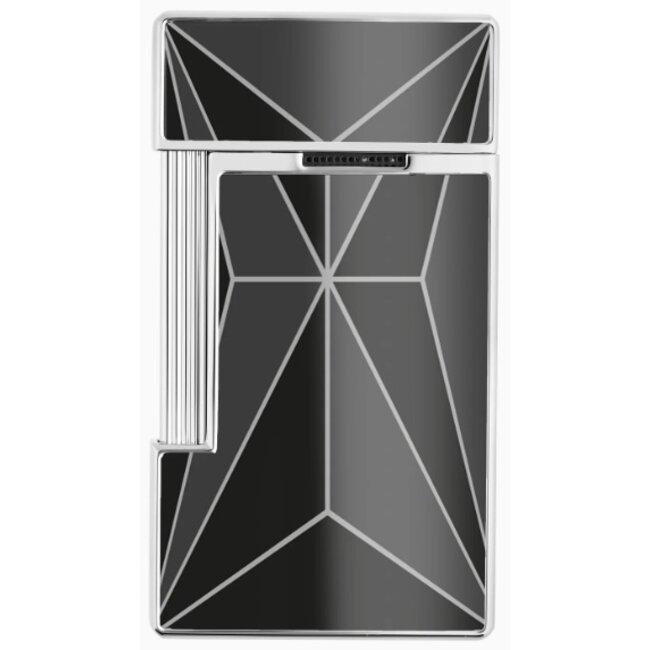 Aansteker S.T. Dupont Slimmy Fire X Black/Chrome