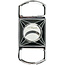Cigar Cutter Dupont Fire X Black Chrome