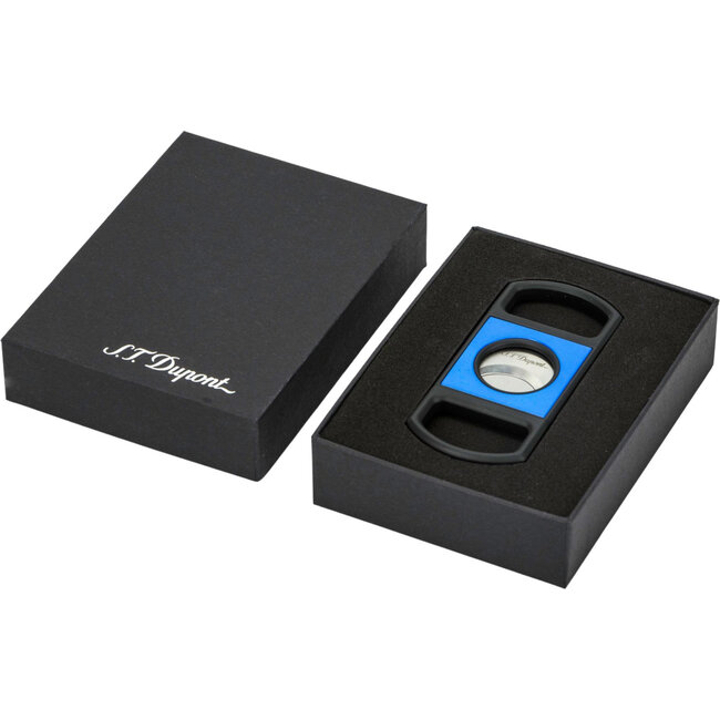 Cigar Cutter Dupont Fluo Blue