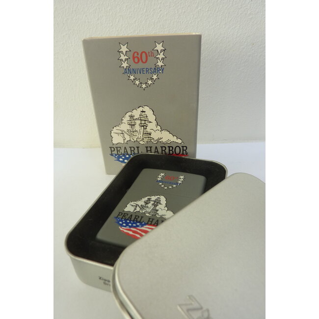 Aansteker Zippo Pearl Harbor 60th Anniversary (NOS)
