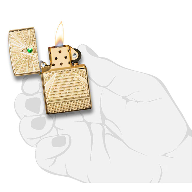 Aansteker Zippo Armor Case Eye of Providence