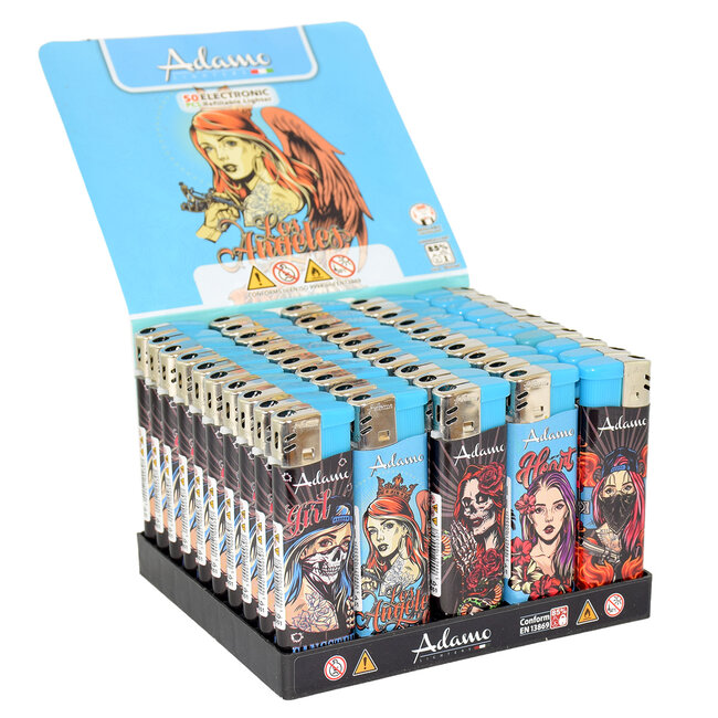 Set van 5 Adamo Aanstekers Cool Girl