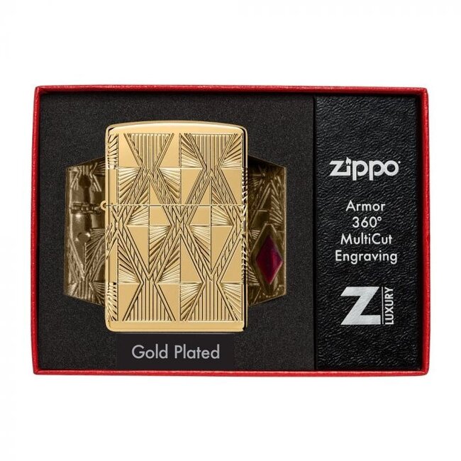 Lighter Zippo Armor Case Luxury Diamond Design