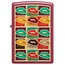 Lighter Zippo Pop Art Lips Design
