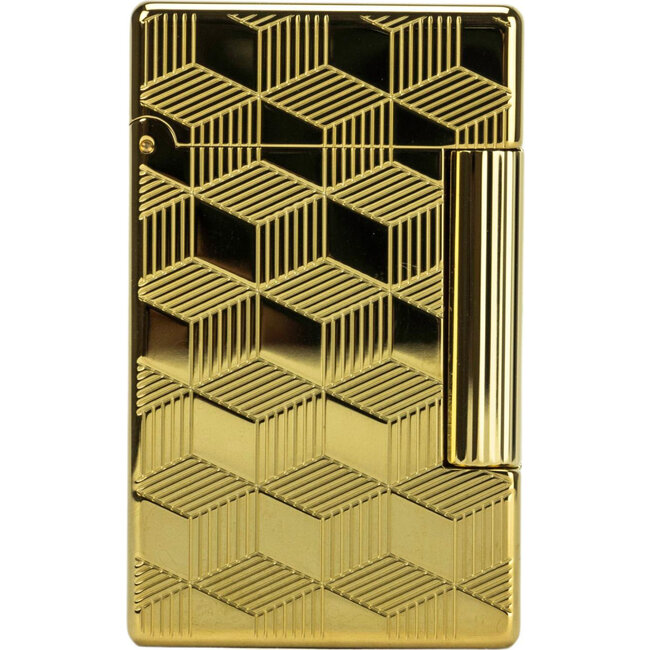 Lighter S.T. Dupont Initial Line Golden Cube