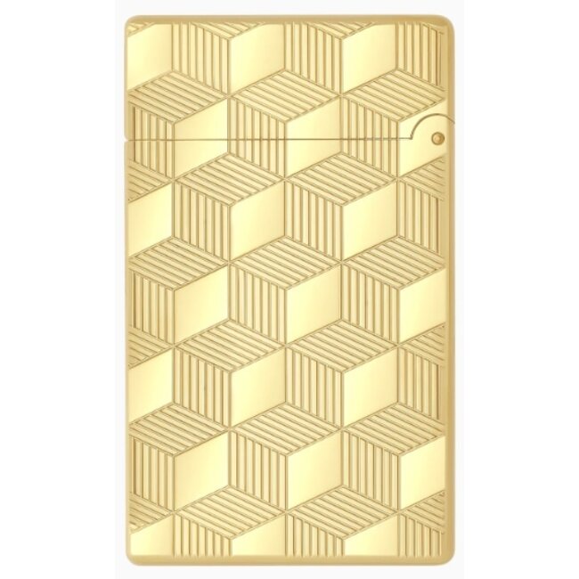 Lighter S.T. Dupont Initial Line Golden Cube