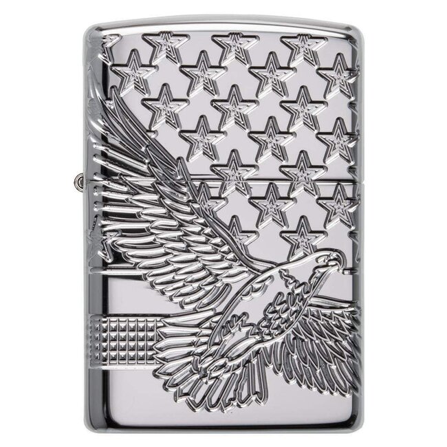Aansteker Zippo Armor Case Patriotic Design