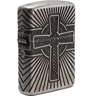 Zippo Lighter Zippo Armor Case Celtic Cross