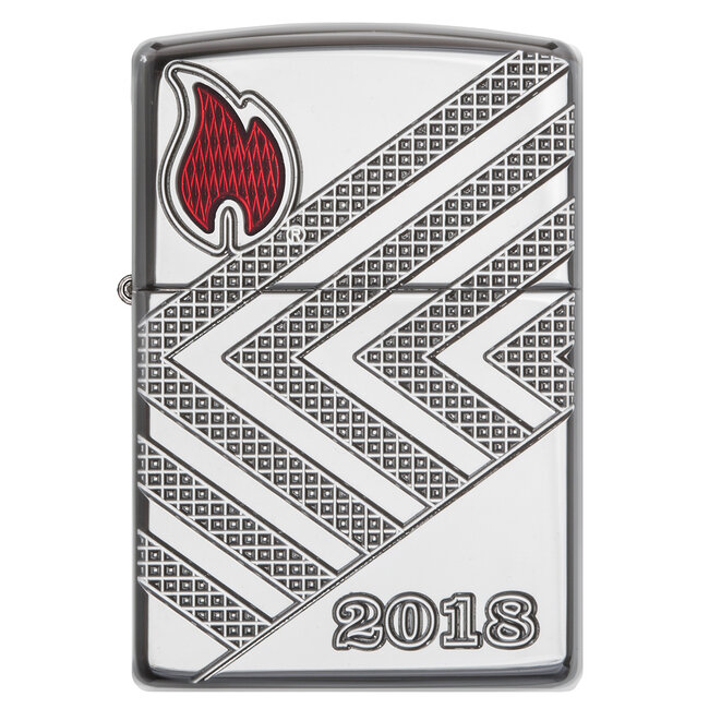 Zippo Lighter Zippo Armor Case 2018 Collectable of the Year