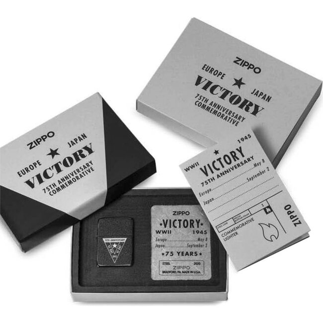 Lighter Zippo Victory 75th anniversary Limited Edition