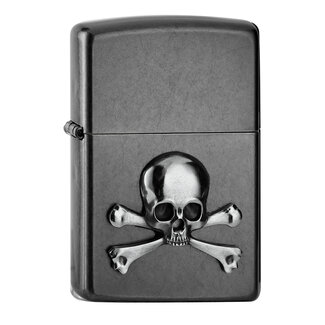 Zippo Lighter Zippo Skull & Bones Emblem