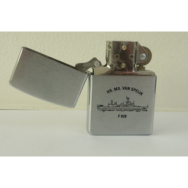 Aansteker Zippo HR. MS. van Speijk F828 (NOS)