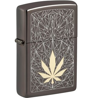 Zippo Aansteker Zippo Cannabis Design Zippo Aansteker Zippo Cannabis Design