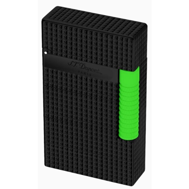 Aansteker S.T. Dupont Le Grand Diamond Head Fluo Green